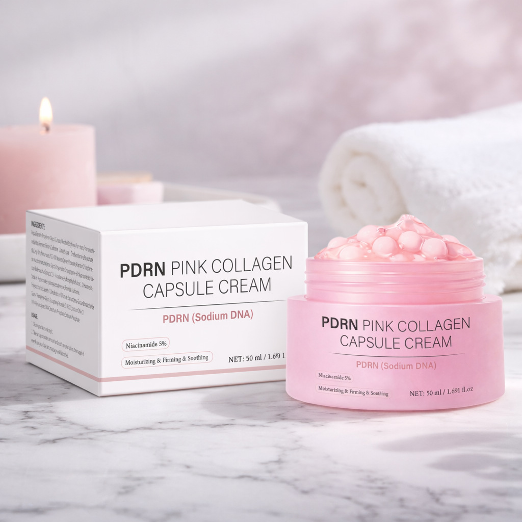 Skincare Glow - 50ml Collageen Capsule Crème Voor Gezicht