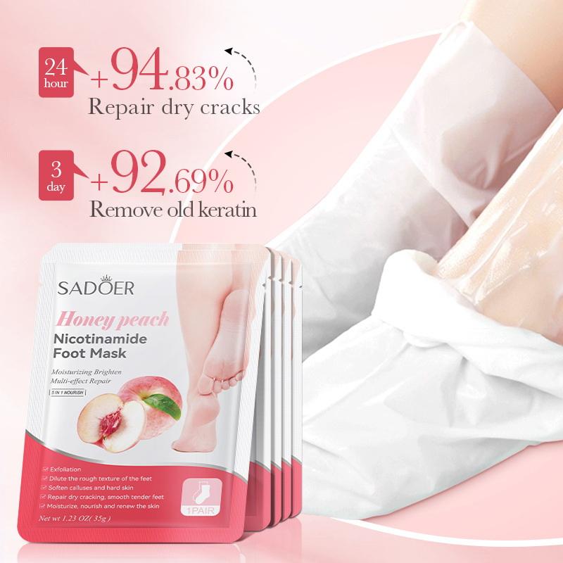 Skincare Indonesia - 1 Paar SADOER Fruit Voetmasker Hydraterend