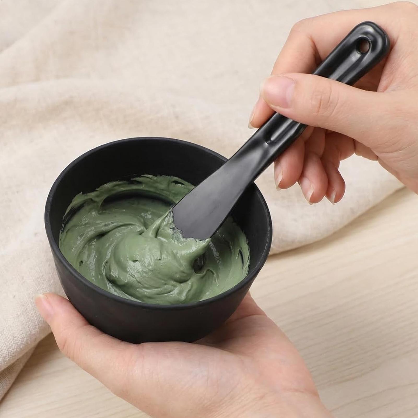 Skincare Indonesia - Siliconen gezichtsmasker kom set, maskerstokje, grote
