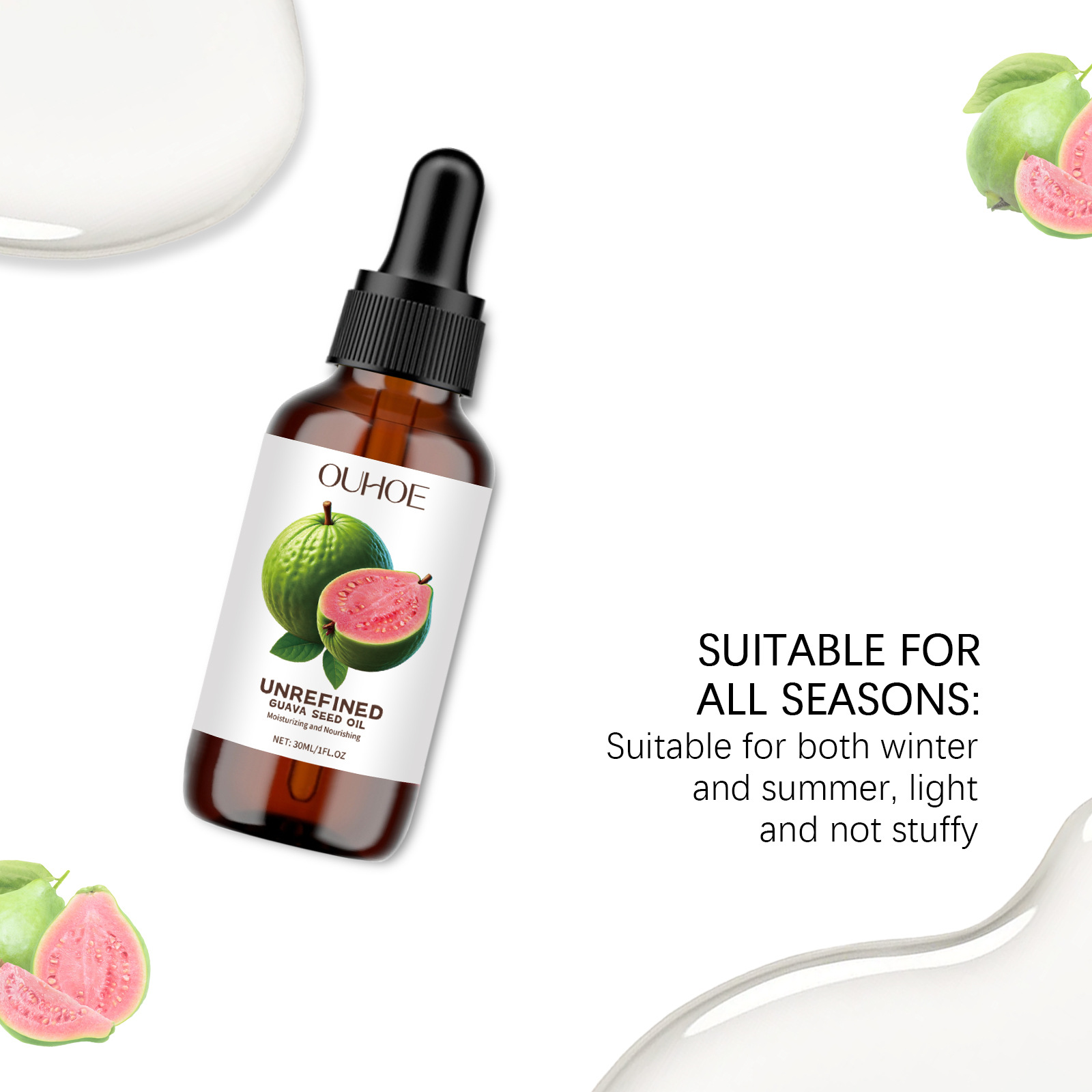 Natuurlijke Guava Zaadolie Roo - Skincare Glow recensie en prijs