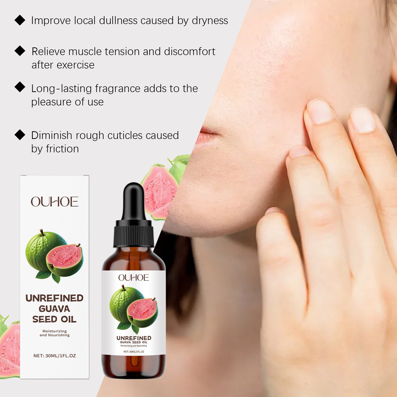 Natuurlijke Guava Zaadolie Roo - Skincare Glow recensie en prijs