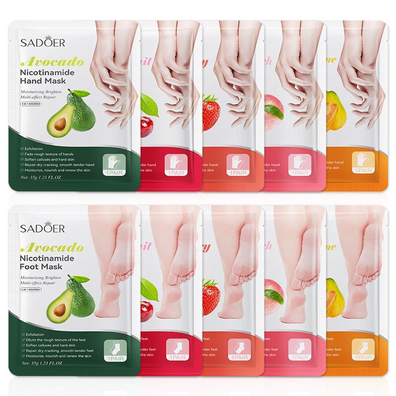 1 Paar SADOER Fruit Voetmasker - Skincare Indonesia recensie en prijs